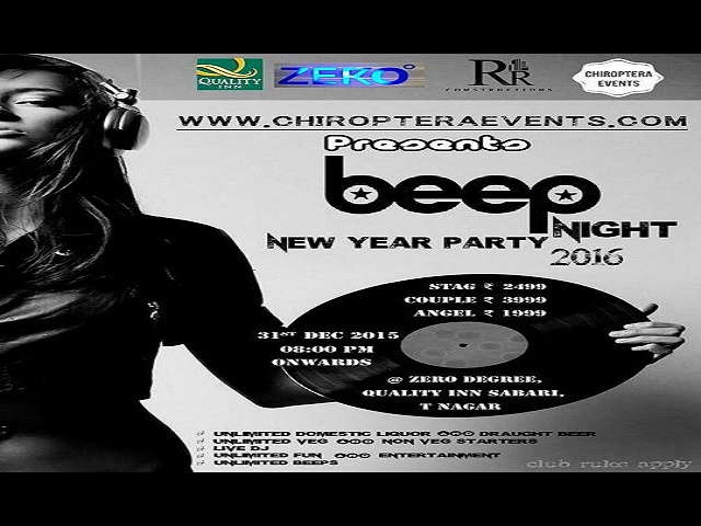 BEEP NIGHT - NYE PARTY 2016