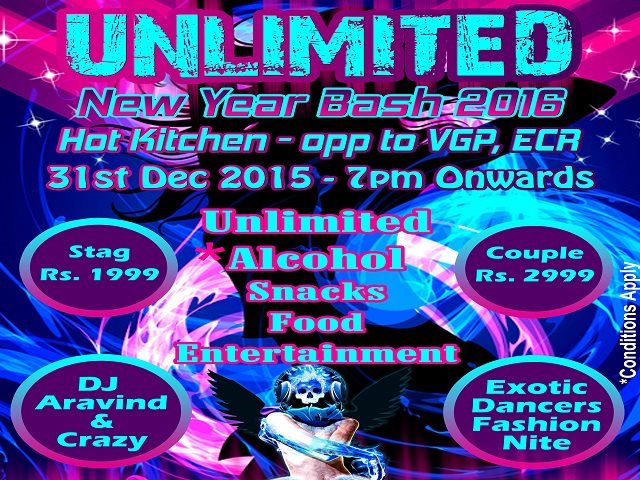 UNLIMITED - NEW YEAR BASH 2016