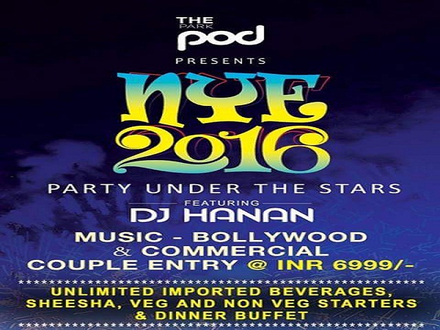 NYE2016 - PARTY UNDER THE STARS